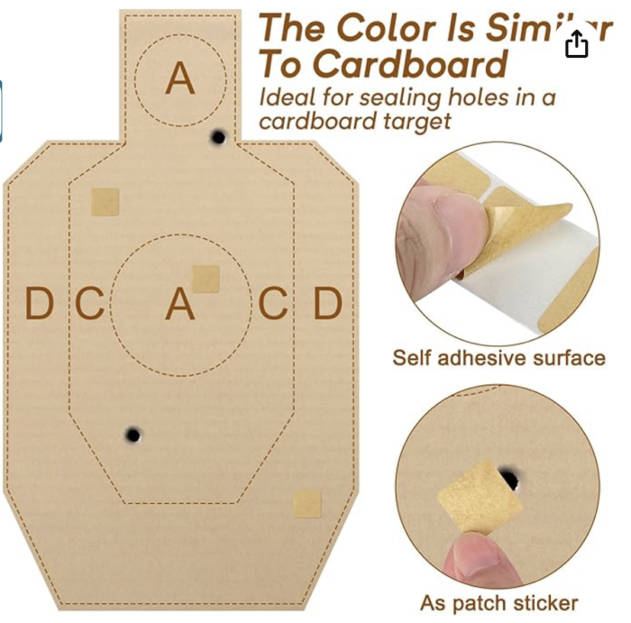 Self-Adhesive Target Pasters - $10